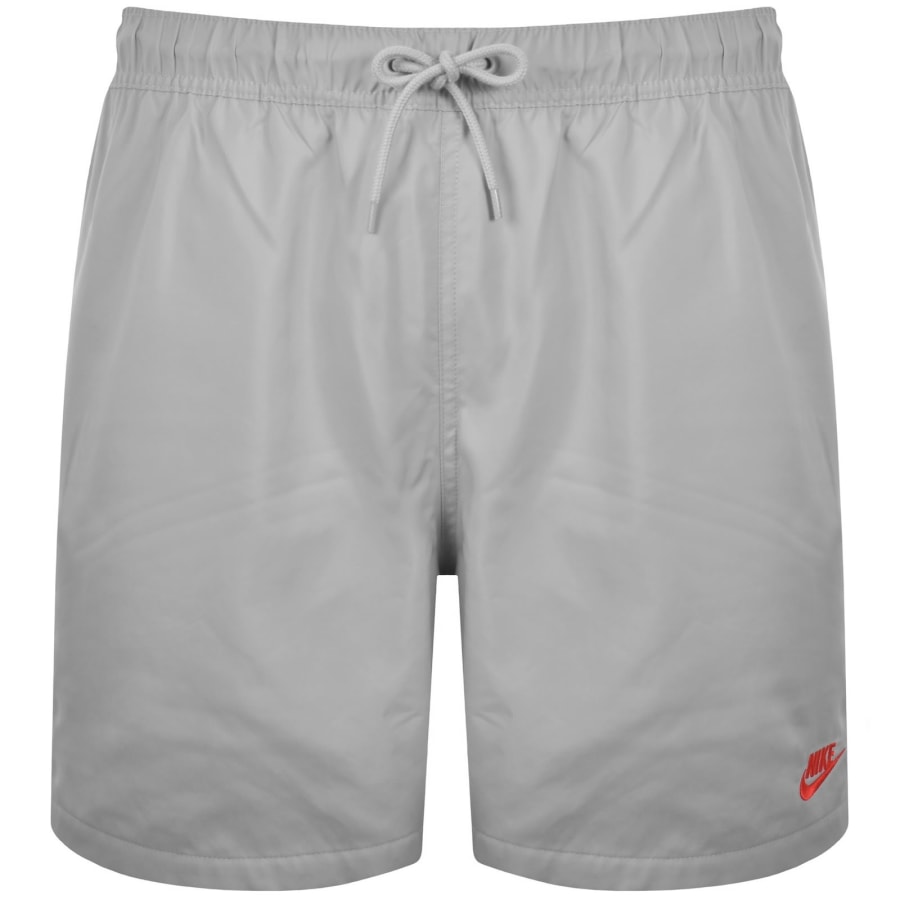 Image number 1 for Nike Club Flow Swim Shorts Grey