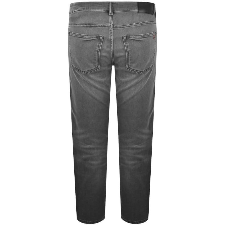 Image number 3 for BOSS Delaware Slim Fit Jeans Medium Grey