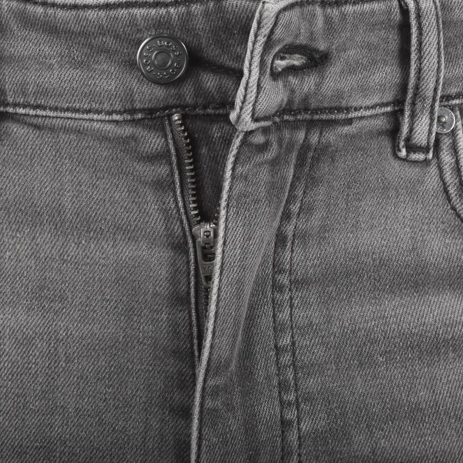 Image number 5 for BOSS Delaware Slim Fit Jeans Medium Grey