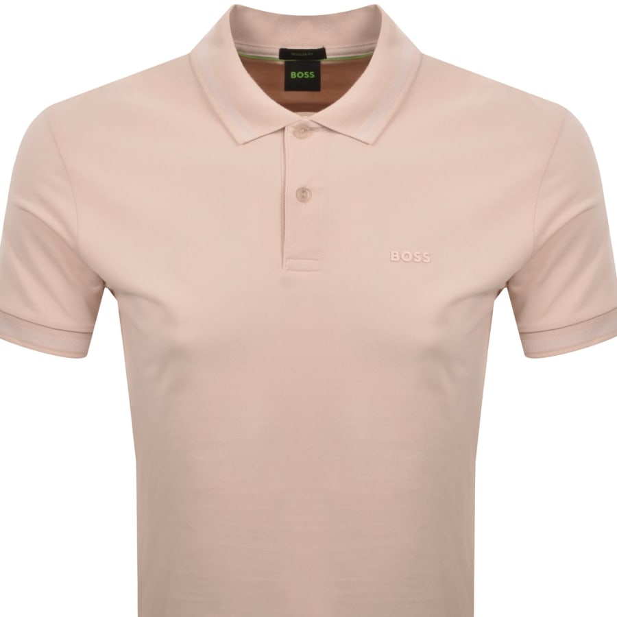 Image number 2 for BOSS Pio 1 Polo T Shirt Light Pastel Orange