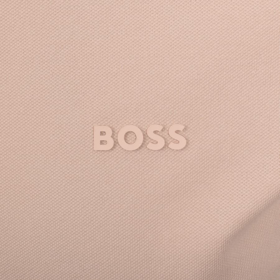 Image number 3 for BOSS Pio 1 Polo T Shirt Light Pastel Orange