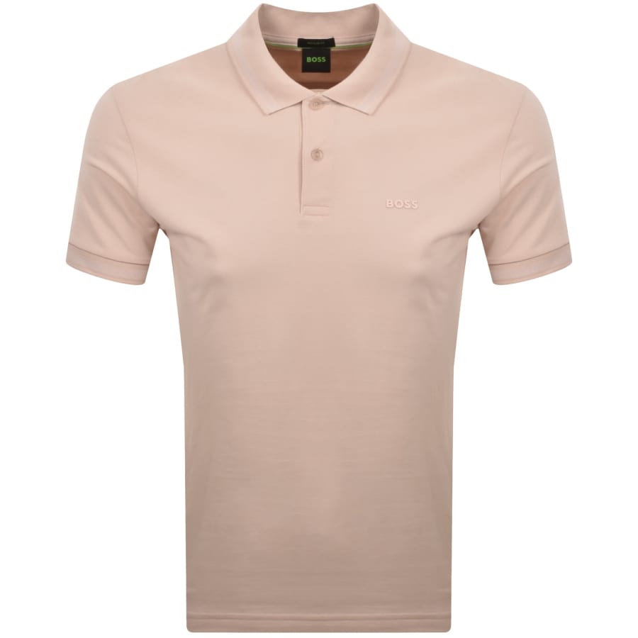 Image number 1 for BOSS Pio 1 Polo T Shirt Light Pastel Orange