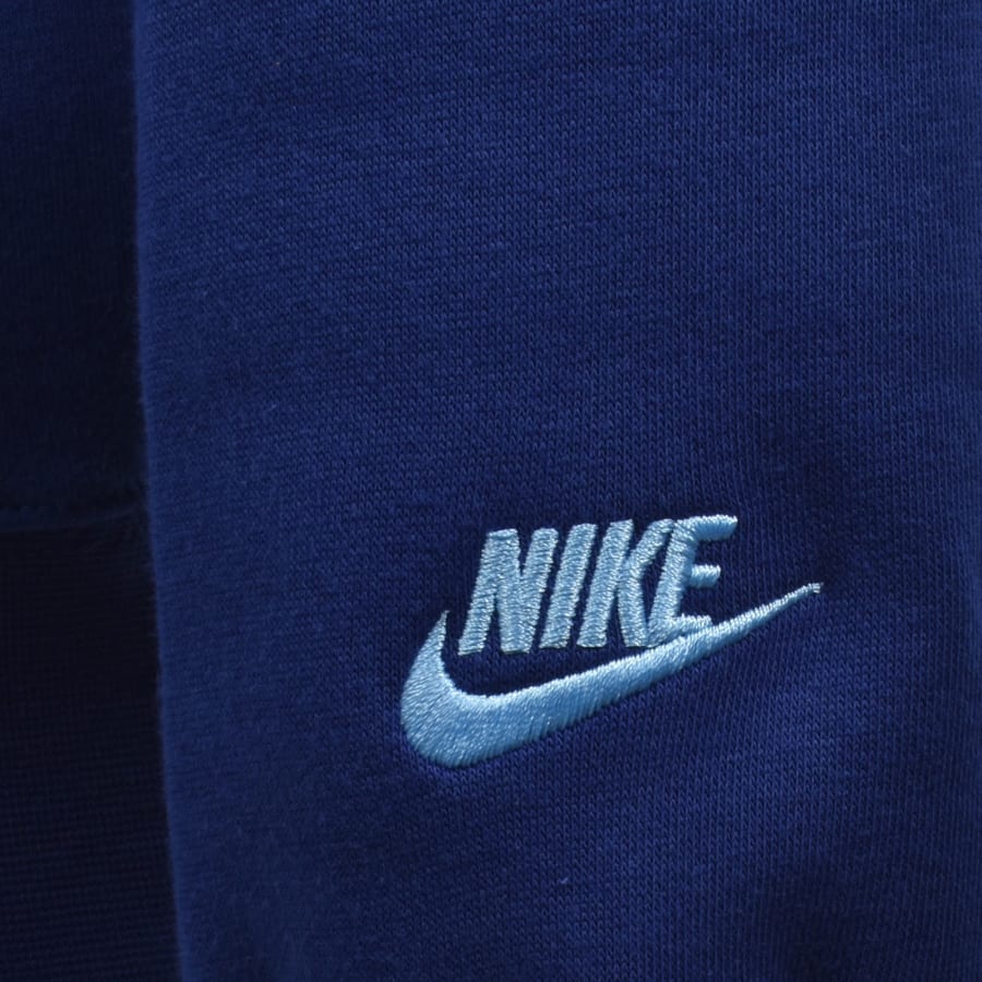 Image number 4 for Nike Crew Neck Club Sweatshirt Blue