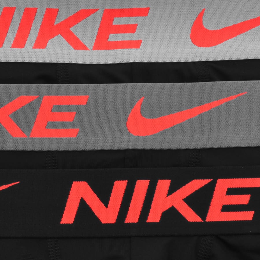 Image number 5 for Nike Essential Micro 3 Pack Boxer Briefs Black