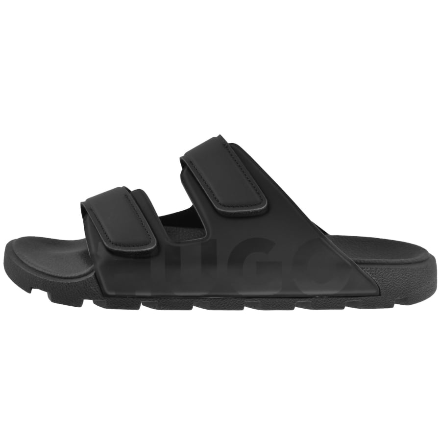Image number 2 for HUGO Evander Sliders Black