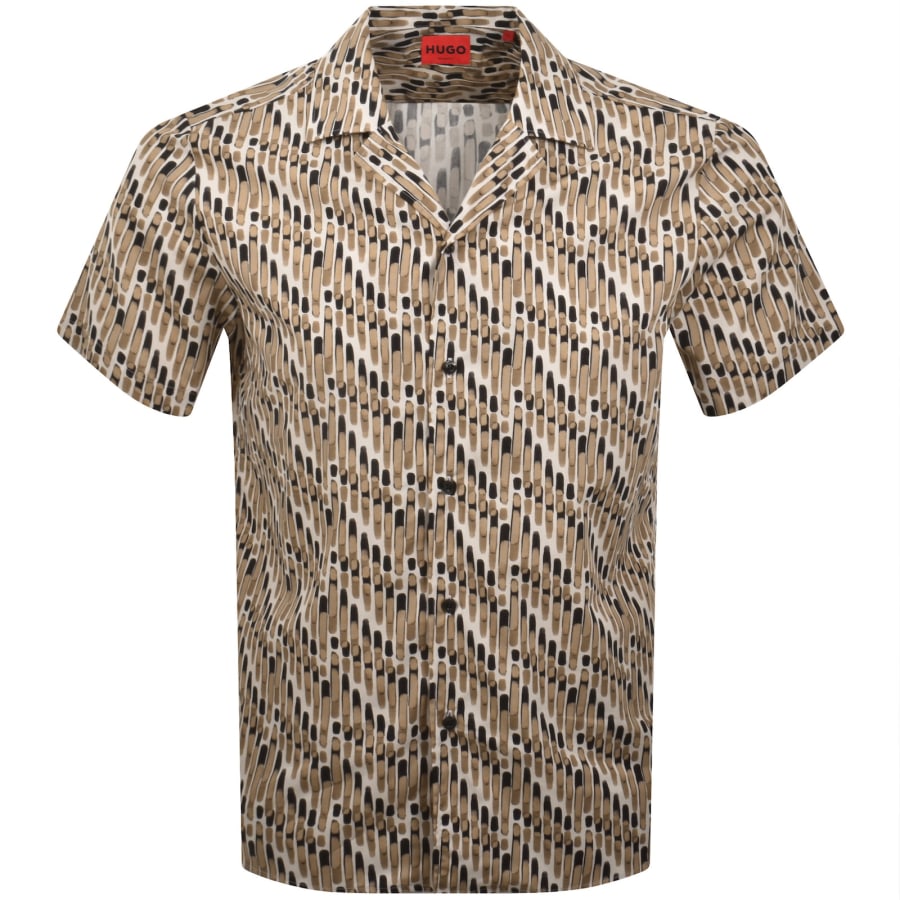 Image number 1 for HUGO Ellino Shirt Beige
