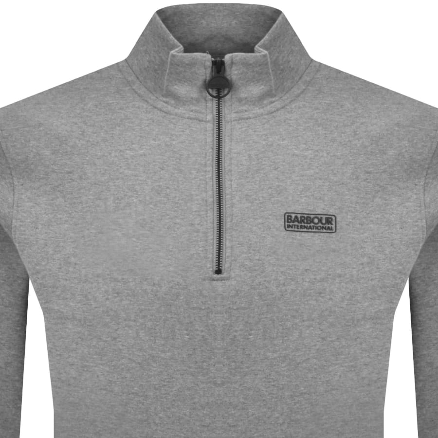 Image number 2 for Barbour International Sweatshirt Grey
