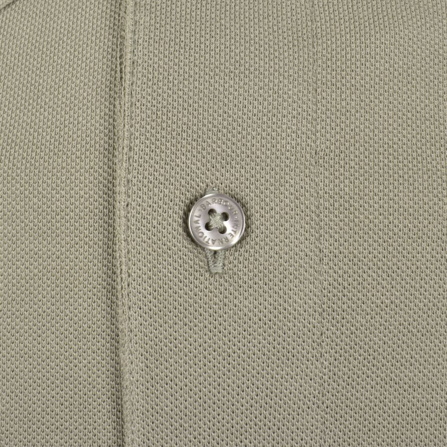 Image number 4 for Barbour International Essential Polo Grey