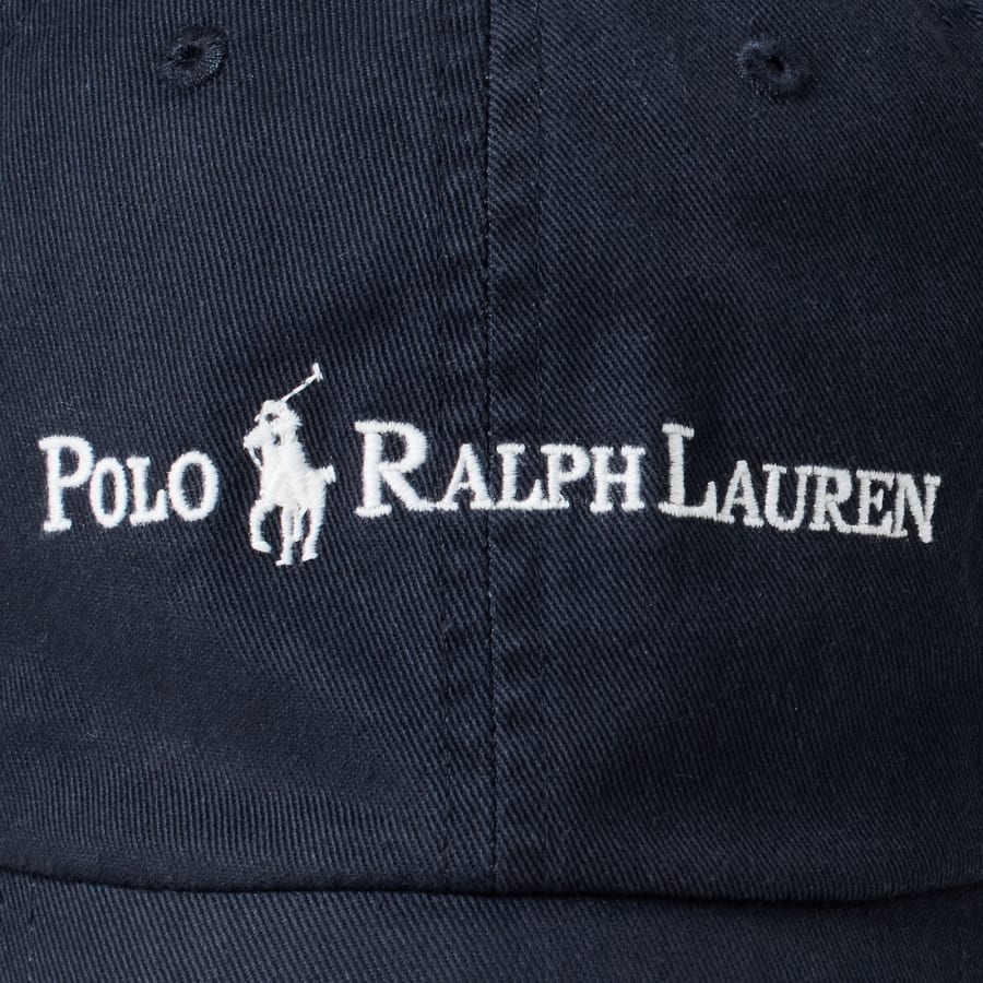 Image number 5 for Ralph Lauren Classic Sport Baseball Cap Navy