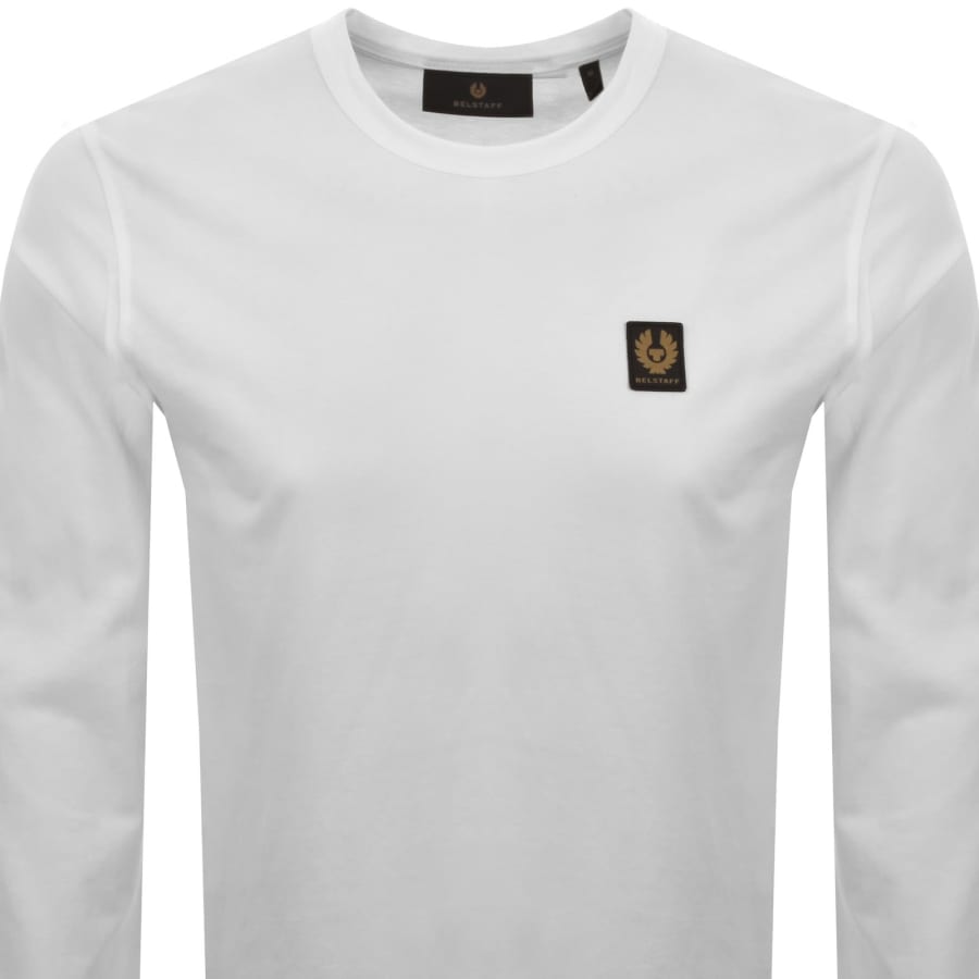Image number 2 for Belstaff Long Sleeve T Shirt White