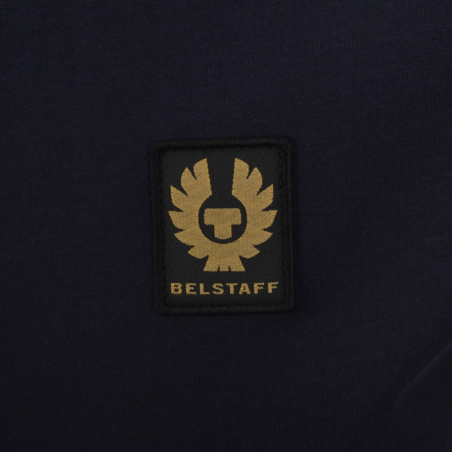 Image number 3 for Belstaff Logo Sweatshirt Navy