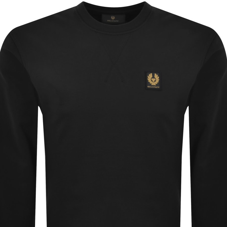 Image number 2 for Belstaff Logo Sweatshirt Black