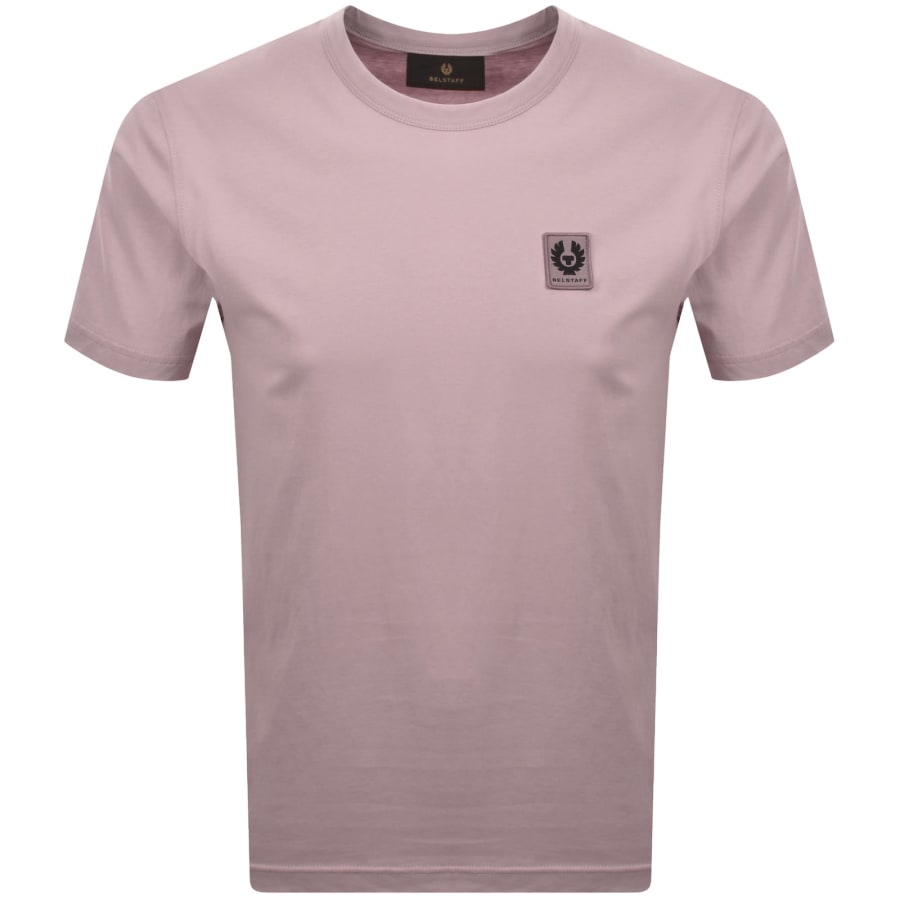 Image number 1 for Belstaff Short Sleeve T Shirt Pink