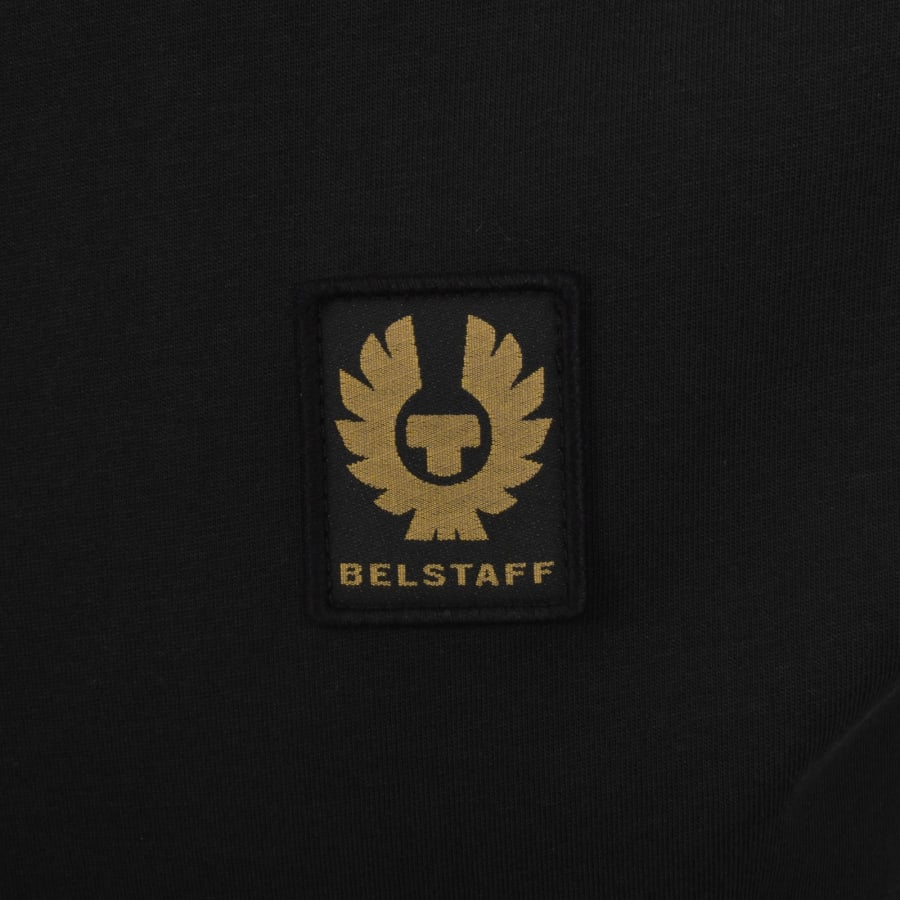 Image number 3 for Belstaff Quarter Zip Sweatshirt Black