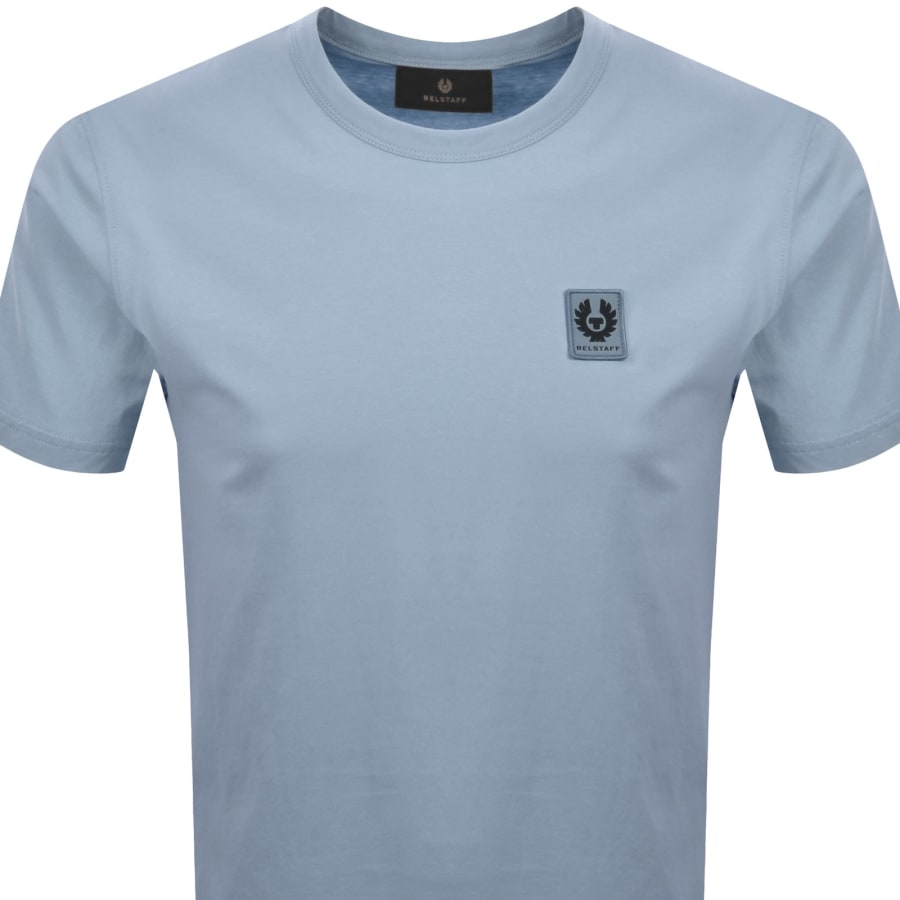 Image number 2 for Belstaff Short Sleeve T Shirt Blue