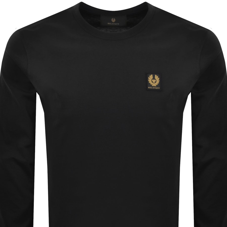 Image number 2 for Belstaff Long Sleeve T Shirt Black