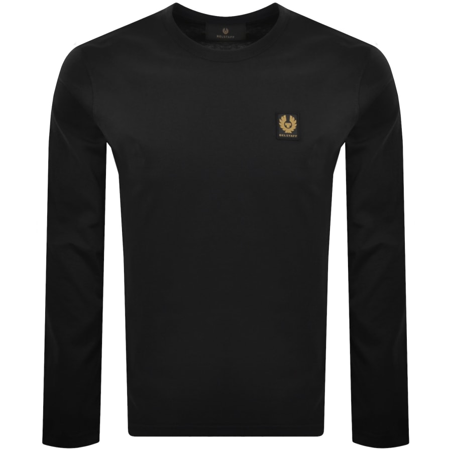 Image number 1 for Belstaff Long Sleeve T Shirt Black