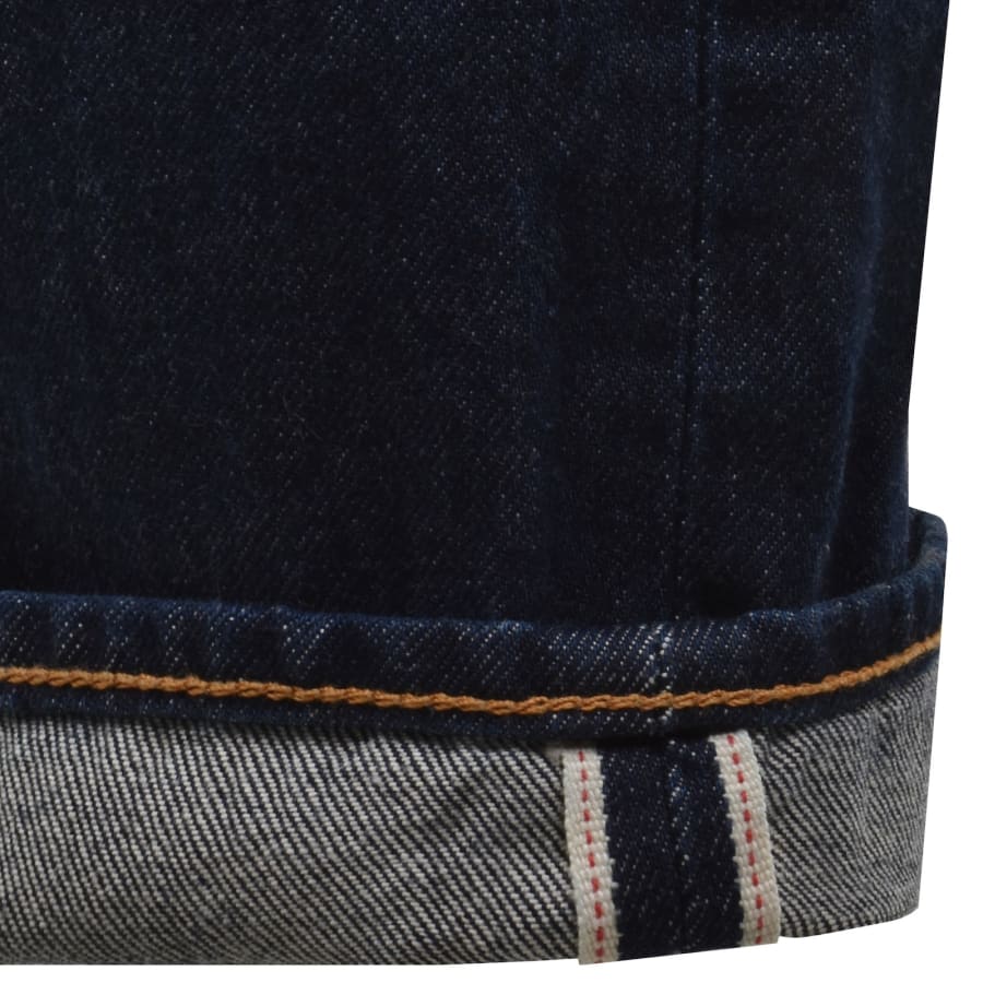 Image number 6 for Levis 501 Original Straight Fit Jeans Blue
