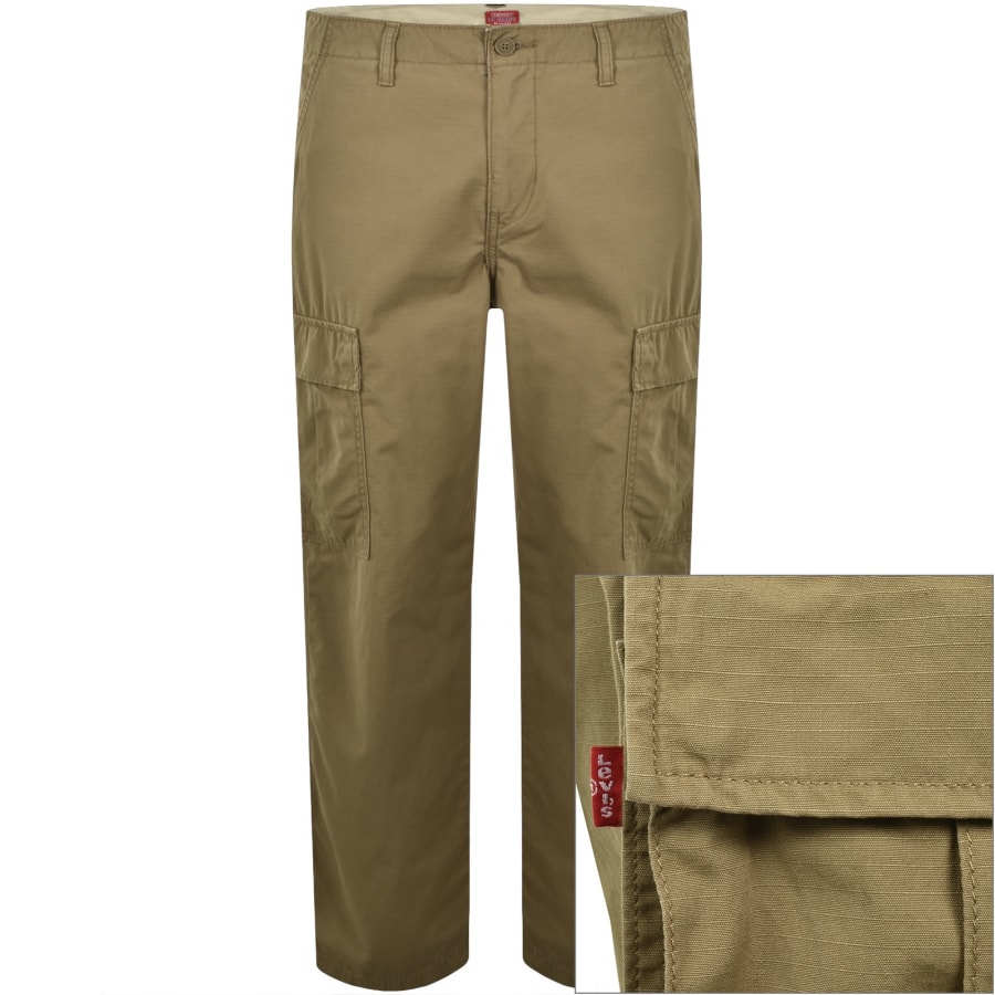Image number 1 for Levis XX Straight Cargo Trousers Brown