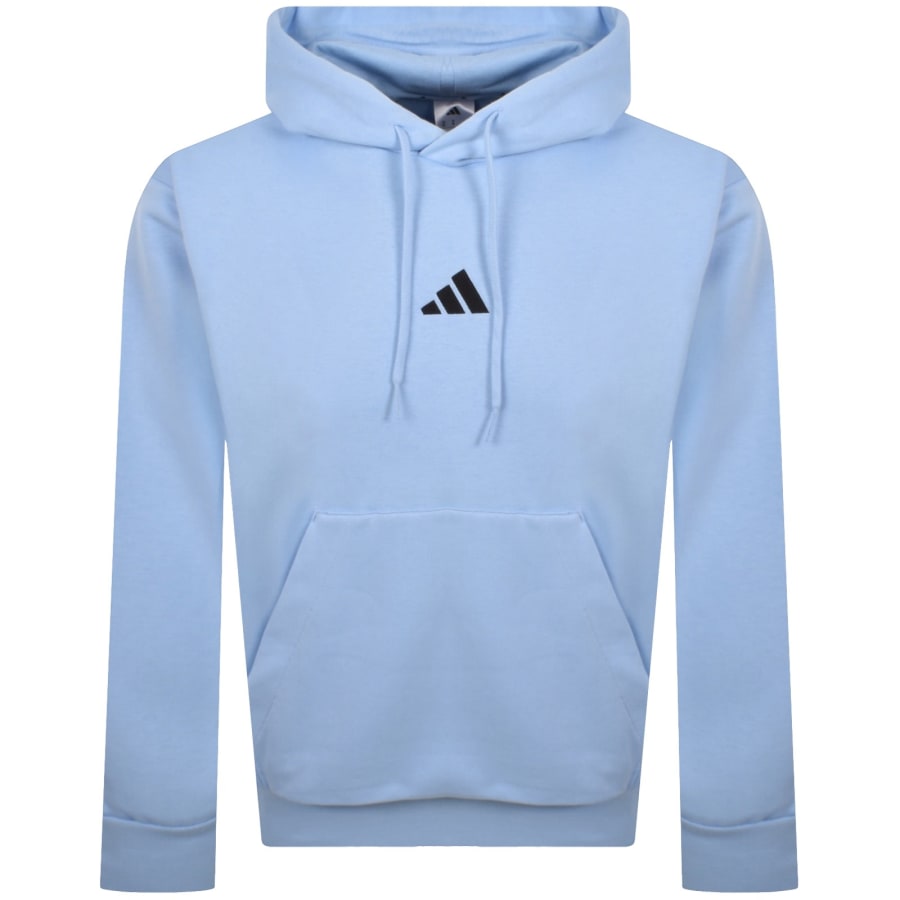 Image number 1 for adidas Sportswear Feel Cozy Hoodie Blue