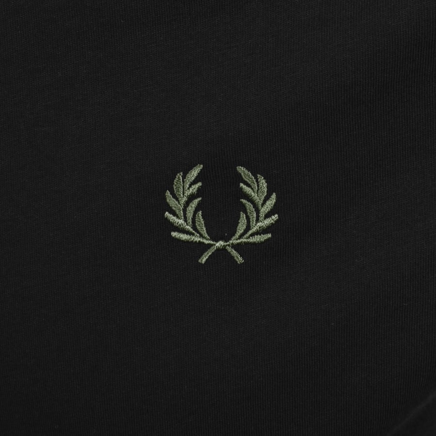 Image number 3 for Fred Perry Twin Tipped T Shirt Black