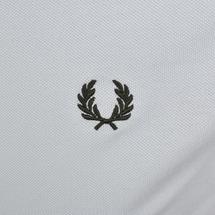 Image number 3 for Fred Perry Twin Tipped Cuff T Shirt Blue