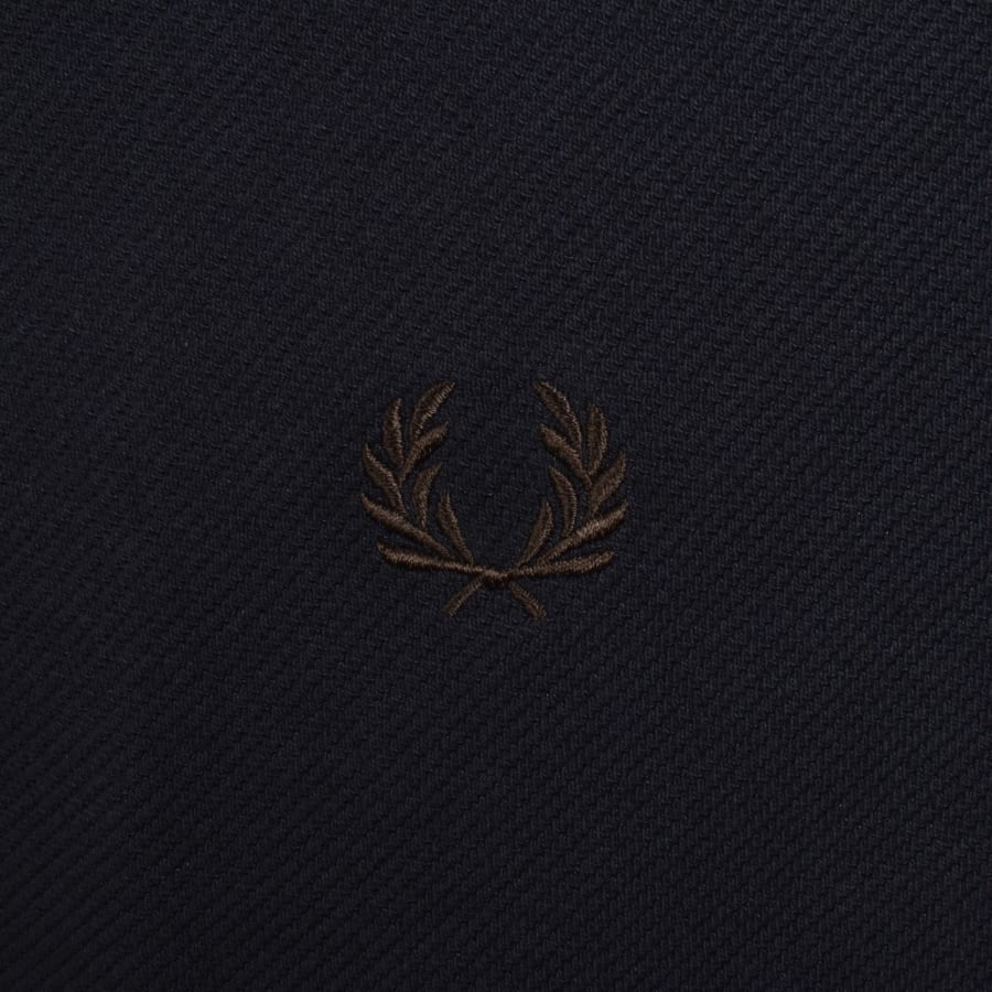 Image number 3 for Fred Perry Bomber Jacket Navy