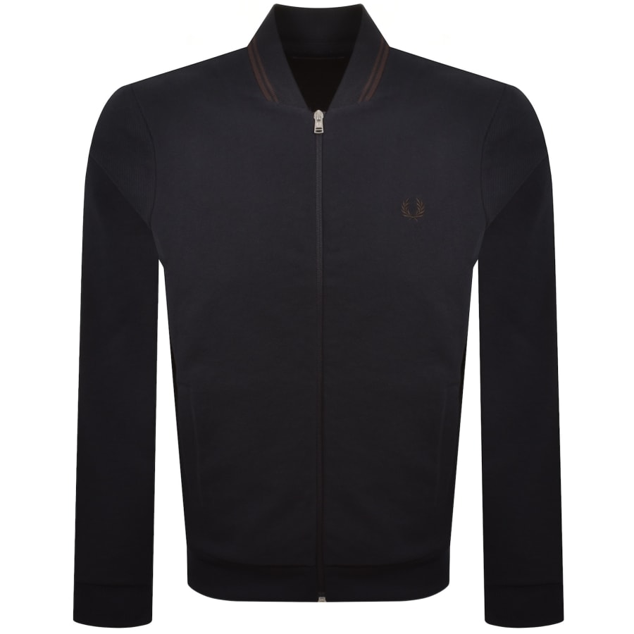 Image number 1 for Fred Perry Bomber Jacket Navy