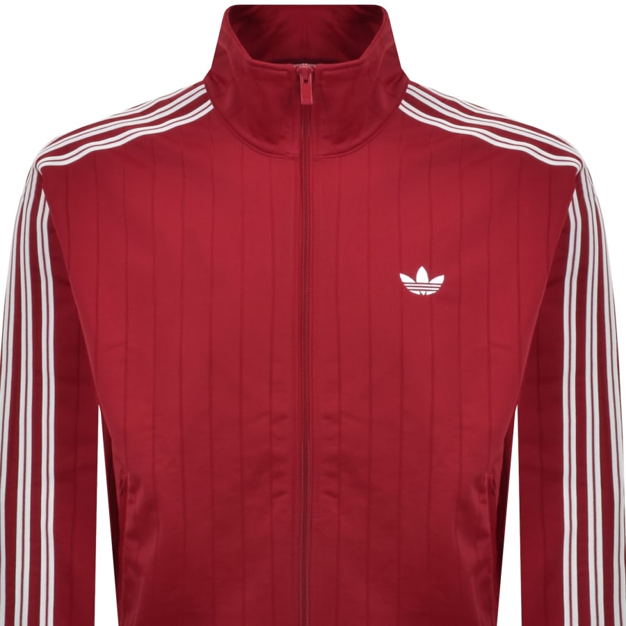 Image number 2 for adidas Originals Firebird Track Top Red