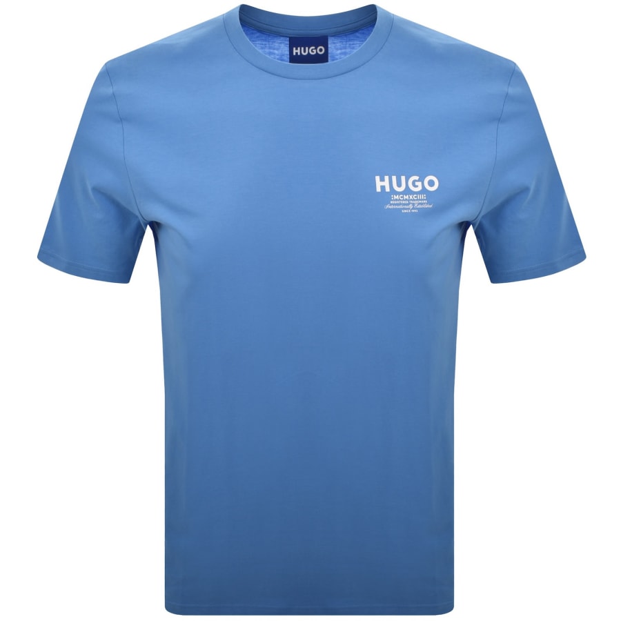 Image number 1 for HUGO Blue Nesptee T Shirt Blue