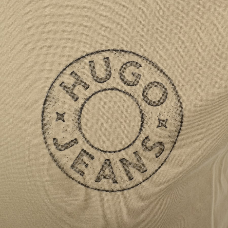 Image number 3 for HUGO Blue Nemodo T Shirt Brown