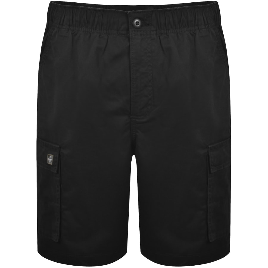 Image number 2 for Calvin Klein Jeans Cargo Shorts Black