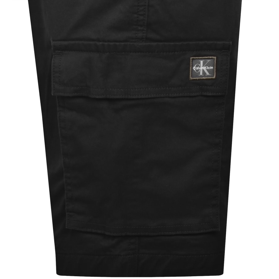 Image number 4 for Calvin Klein Jeans Cargo Shorts Black
