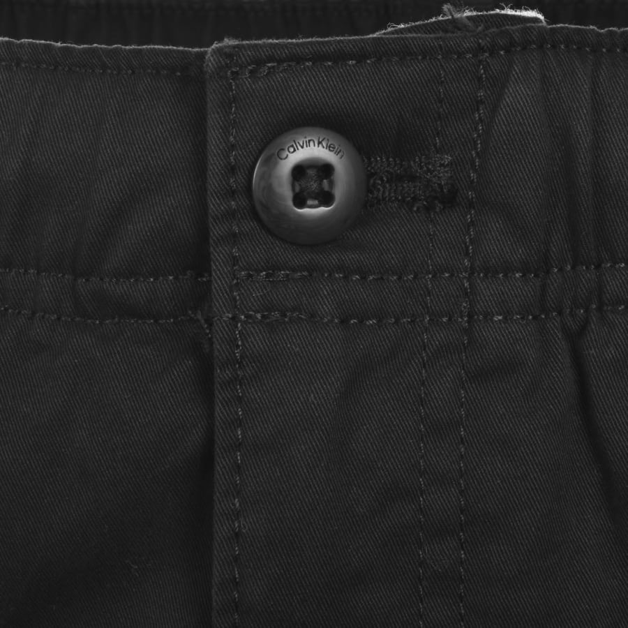 Image number 5 for Calvin Klein Jeans Cargo Shorts Black