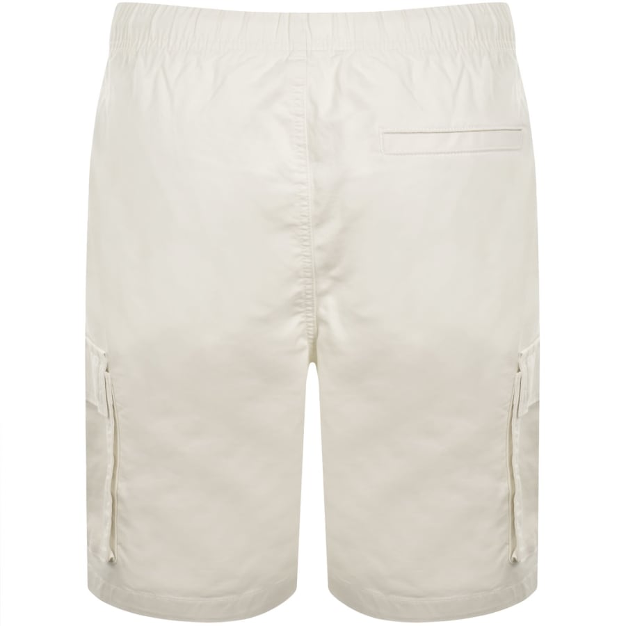 Image number 3 for Calvin Klein Jeans Cargo Shorts White