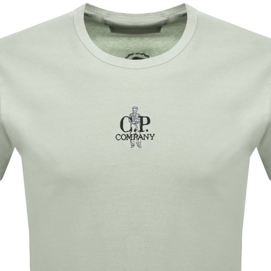 Image number 3 for CP Company Logo T Shirt Blue