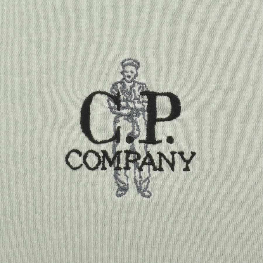 Image number 4 for CP Company Logo T Shirt Blue
