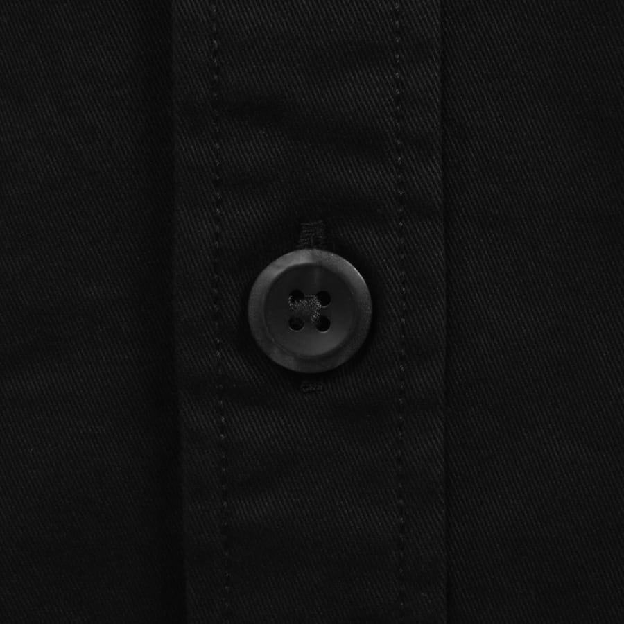 Image number 4 for Calvin Klein Easy Fit Comfort Overshirt Black
