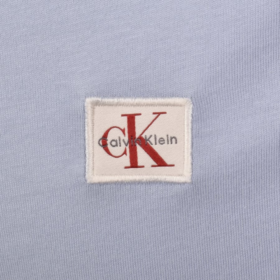 Image number 3 for Calvin Klein Jeans Badge T Shirt Blue