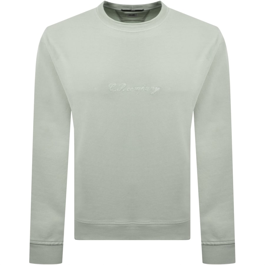 Image number 1 for CP Company Logo Sweatshirt Blue