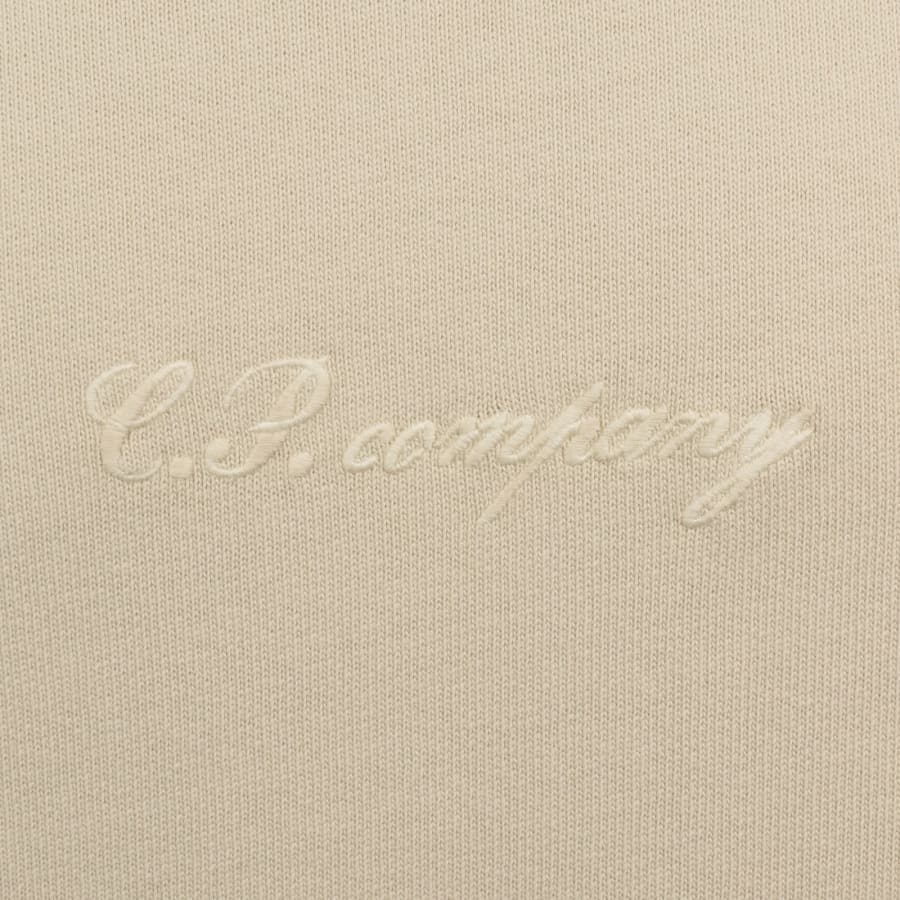 Image number 3 for CP Company Logo Sweatshirt Cream