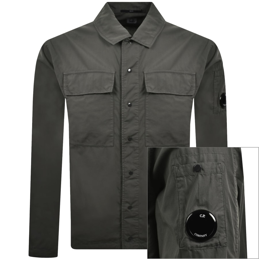 Image number 1 for CP Company Overshirt Grey