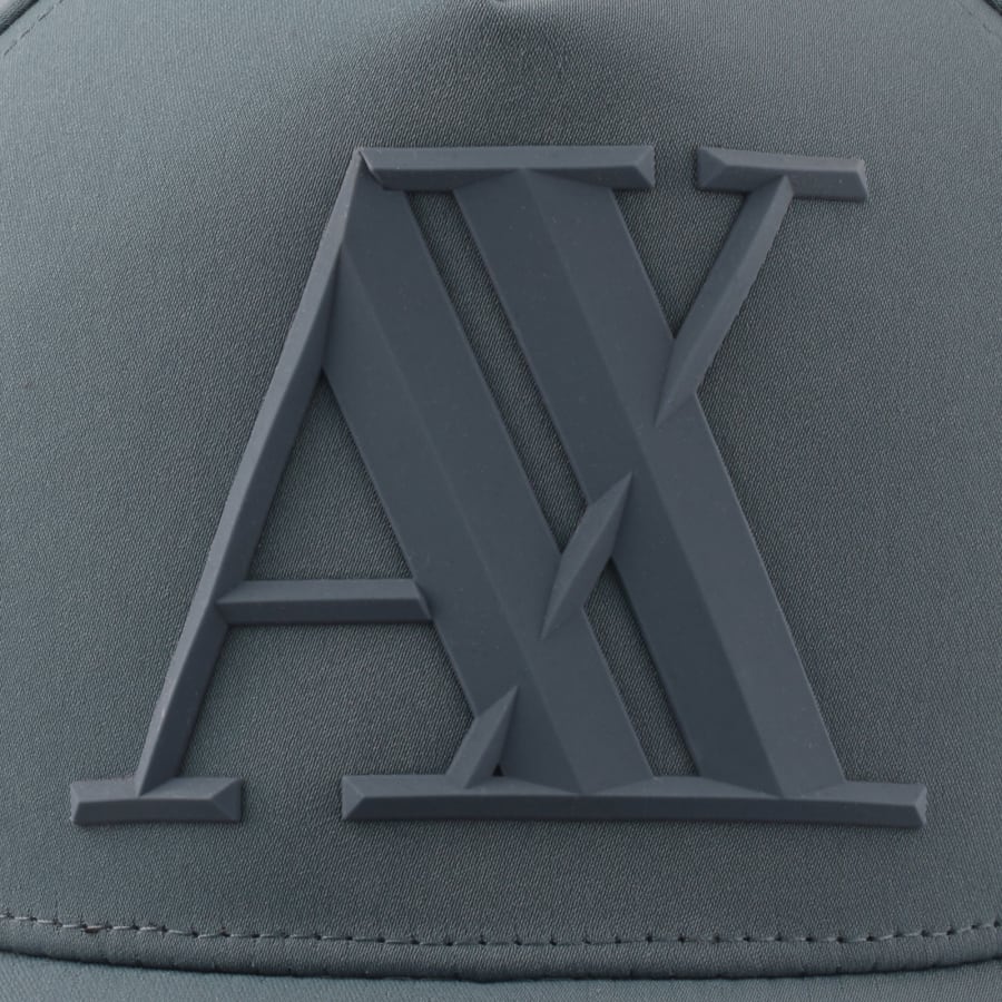 Image number 4 for Armani Exchange Logo Cap Blue