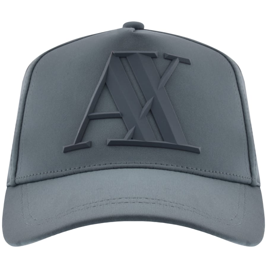 Image number 1 for Armani Exchange Logo Cap Blue