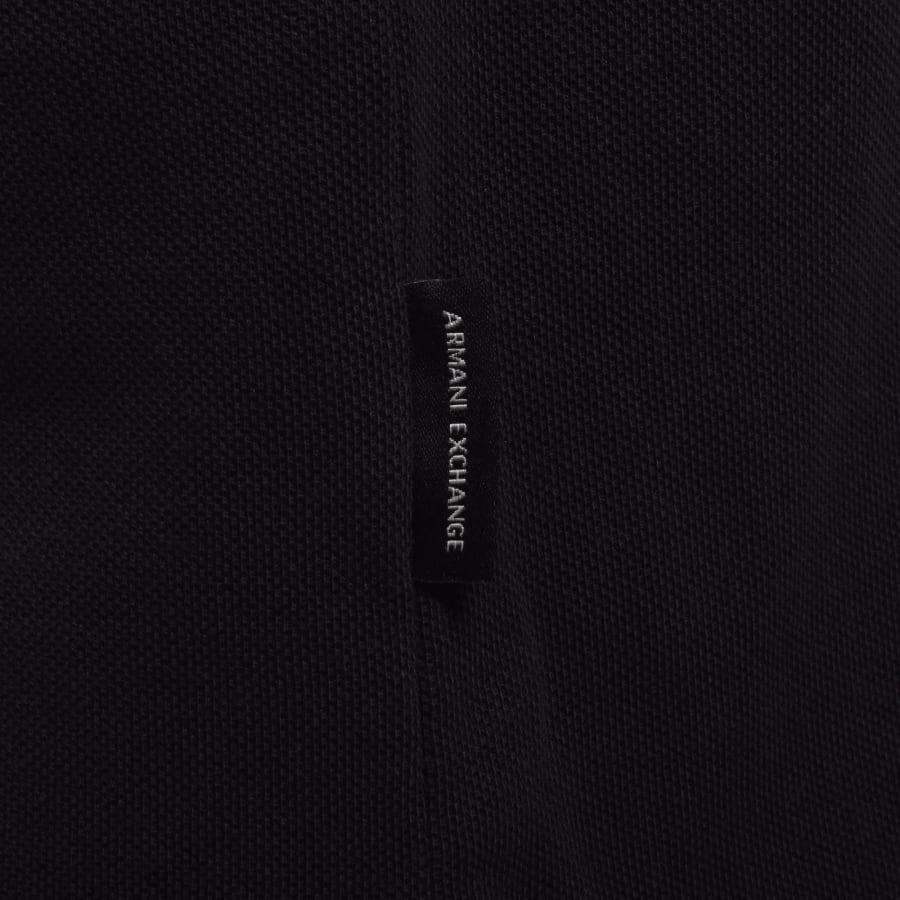 Image number 4 for Armani Exchange Polo T Shirt Deep Navy