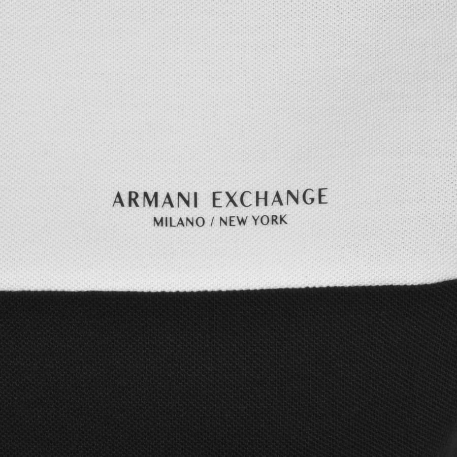Image number 3 for Armani Exchange Polo T Shirt Blue