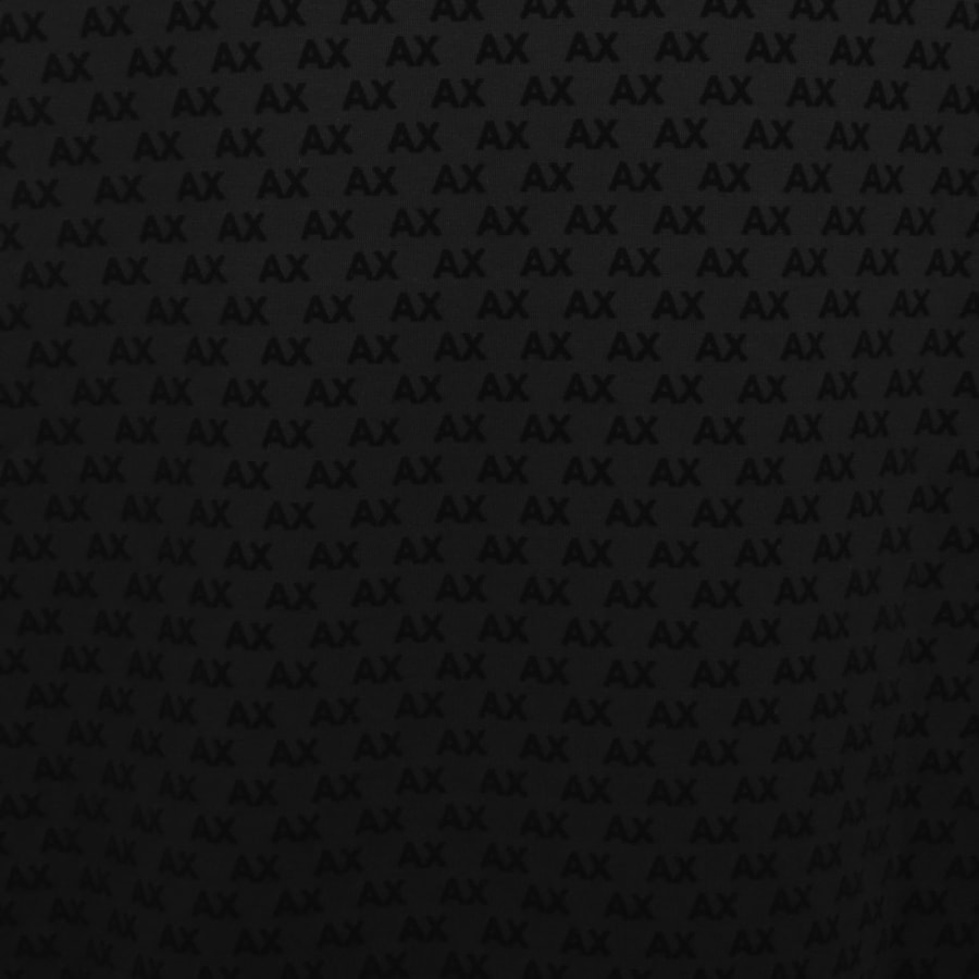 Image number 3 for Armani Exchange Logo Hoodie Black