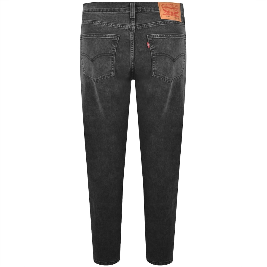 Image number 3 for Levis 515 Slim Taper Jeans Black