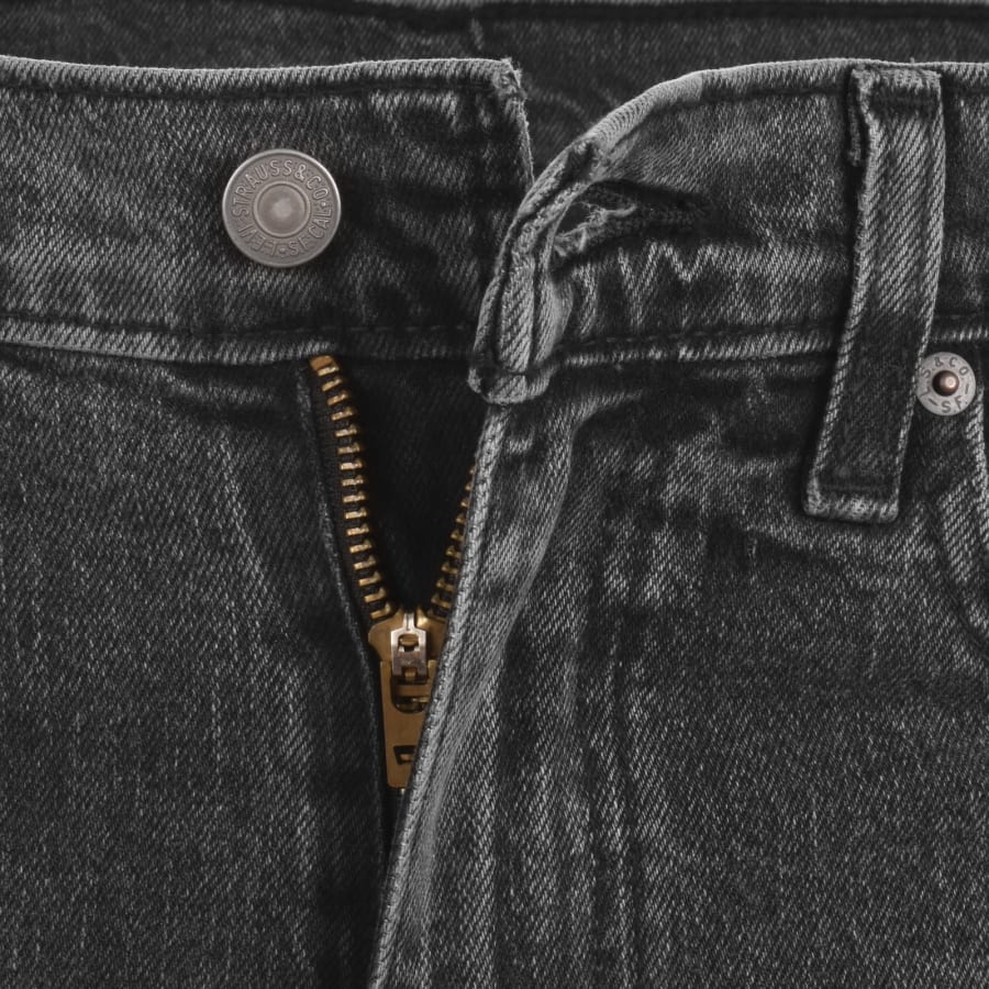 Image number 5 for Levis 515 Slim Taper Jeans Black