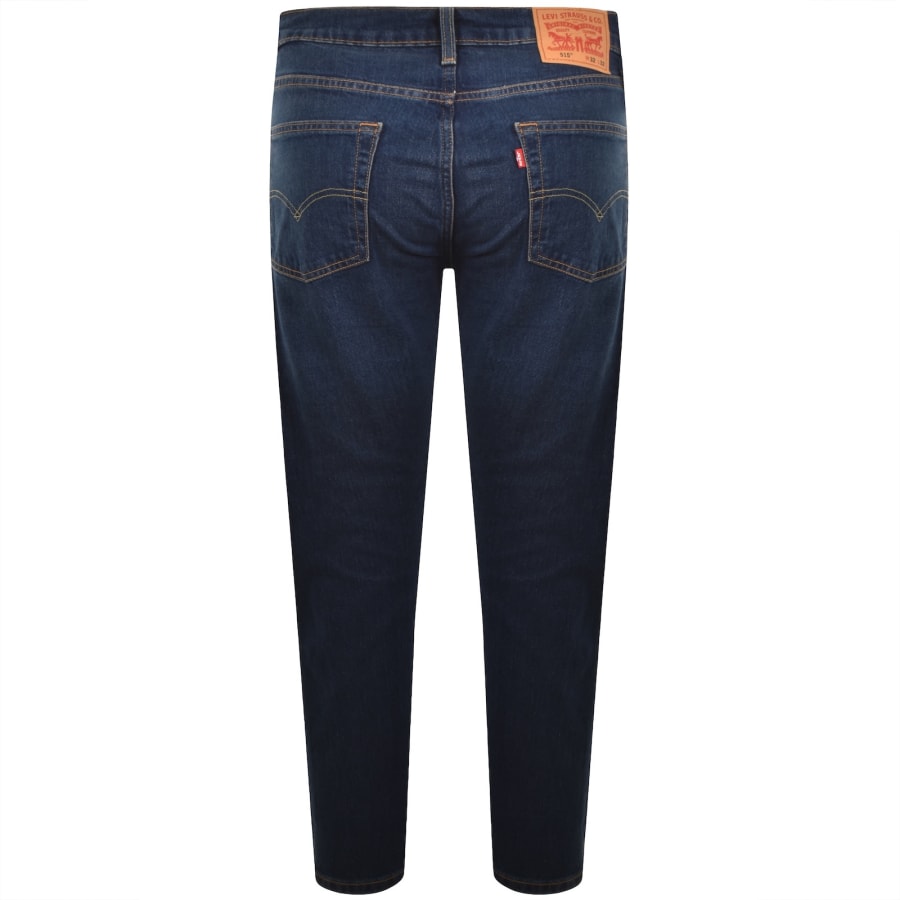 Image number 3 for Levis 515 Slim Taper Jeans Blue